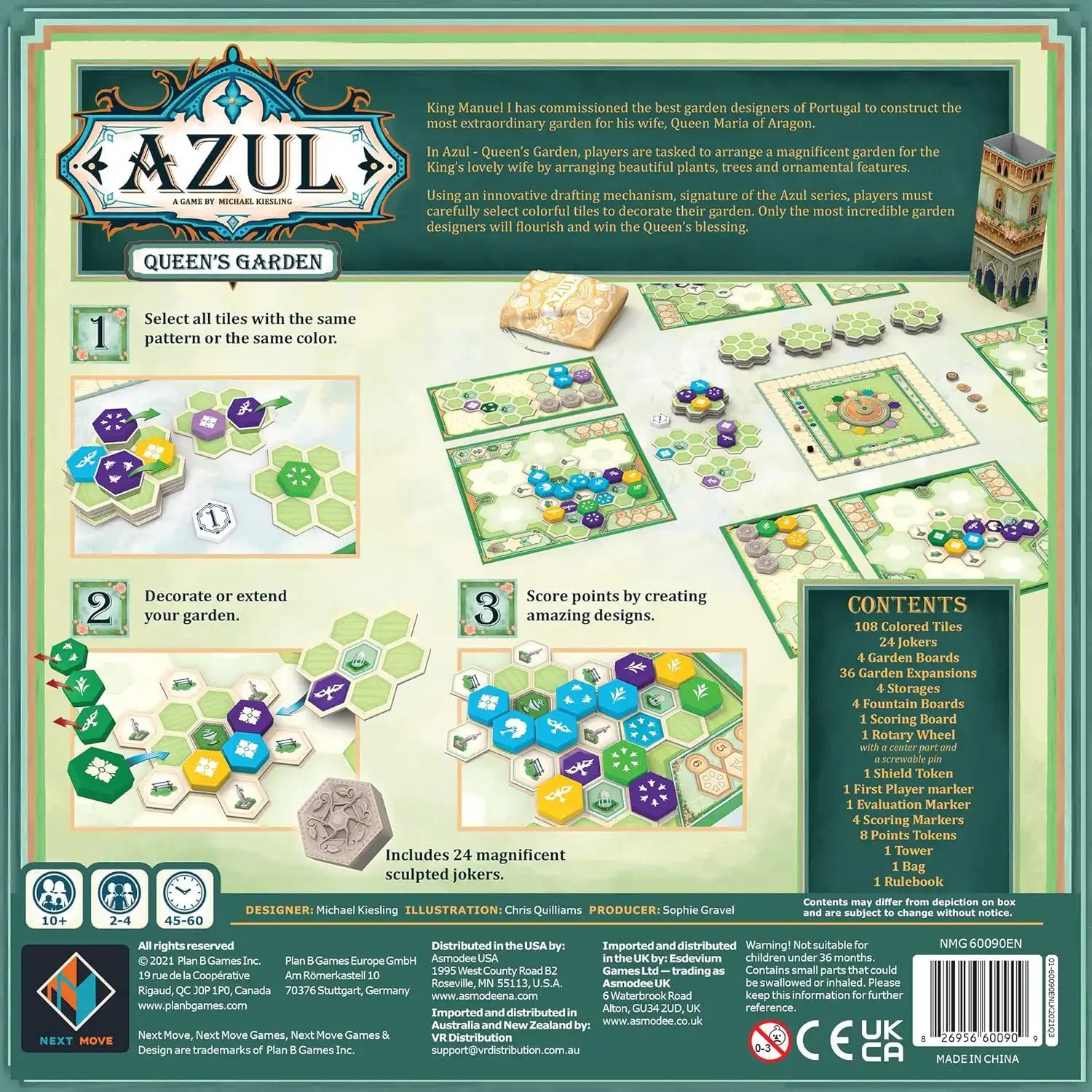 Azul: Queen's Garden (İngilizce / Dil Bağımsız)