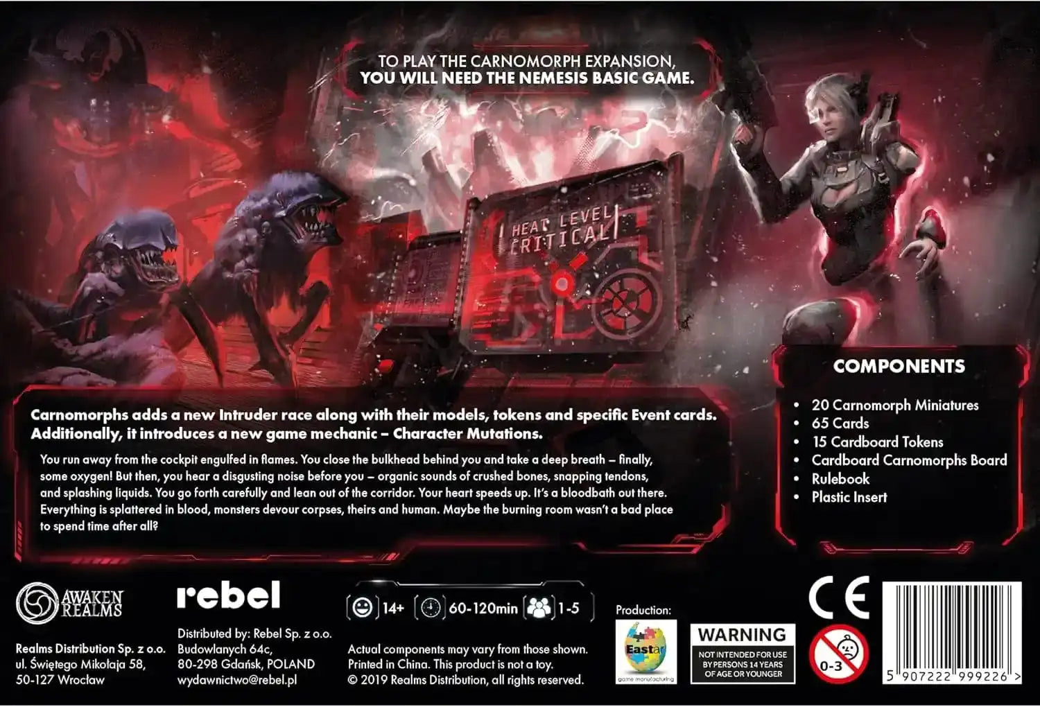 Nemesis: Carnomorphs Ek Paket (ingilizce)