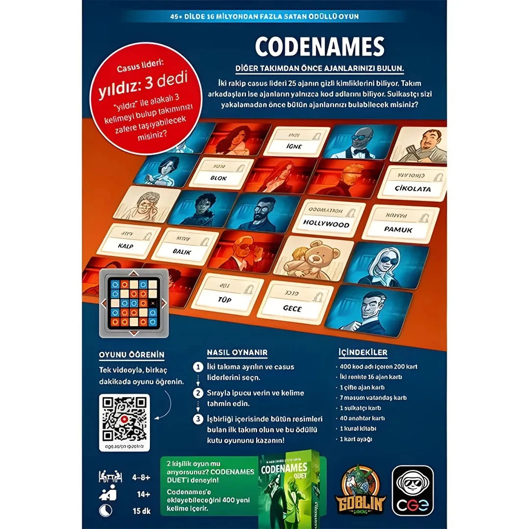 Codenames (Türkçe)