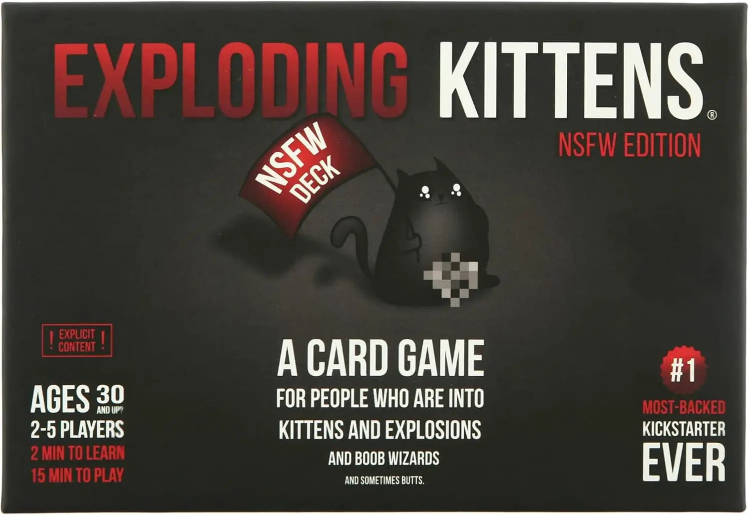 Exploding Kittens: NSFW Kart Oyunu (ingilizce)