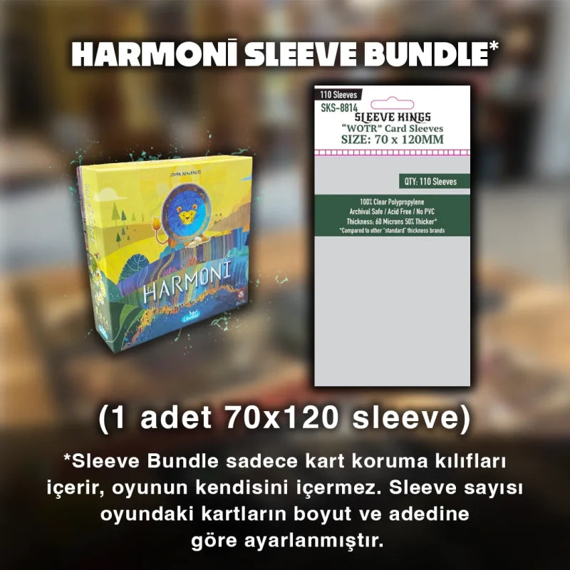 Harmoni (Harmonies) Sleeve Seti