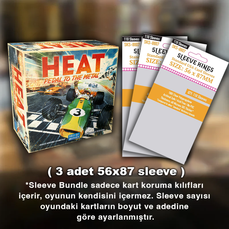 Heat: Pedal to The Metal Sleeve Seti