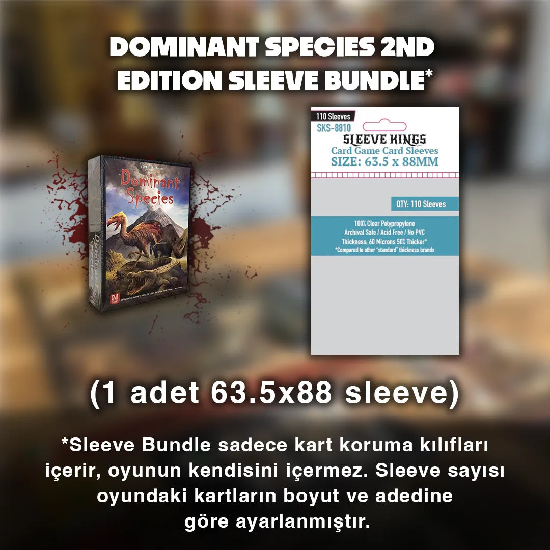 Dominant Species 2nd Edition Sleeve Seti