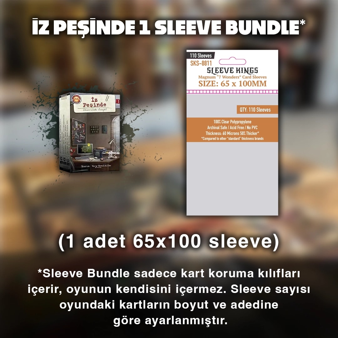 İz Peşinde 1 Sleeve Seti