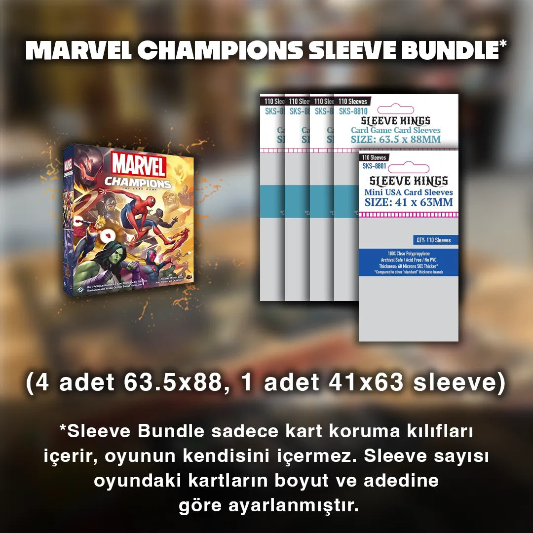 Marvel Champions Sleeve Seti