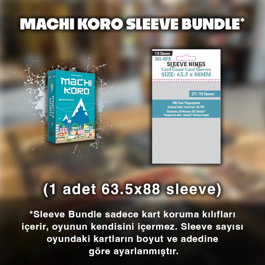 Machi Koro Sleeve Seti
