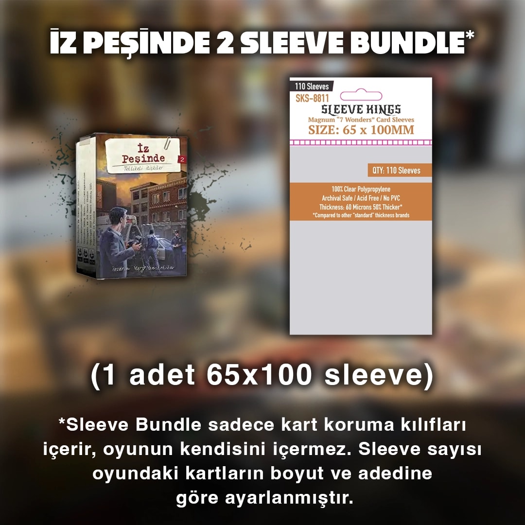 İz Peşinde 2 Sleeve Seti