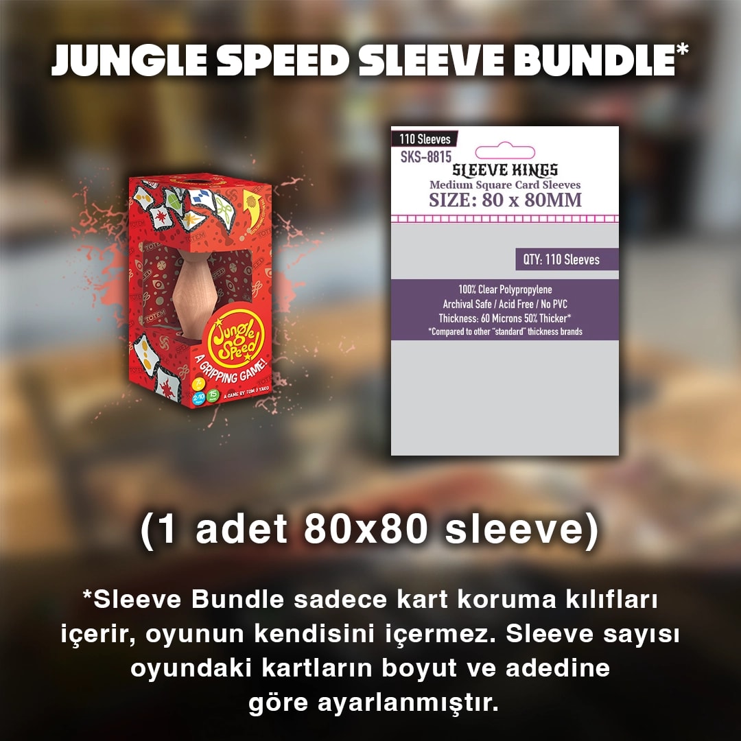 Jungle Speed Sleeve Seti