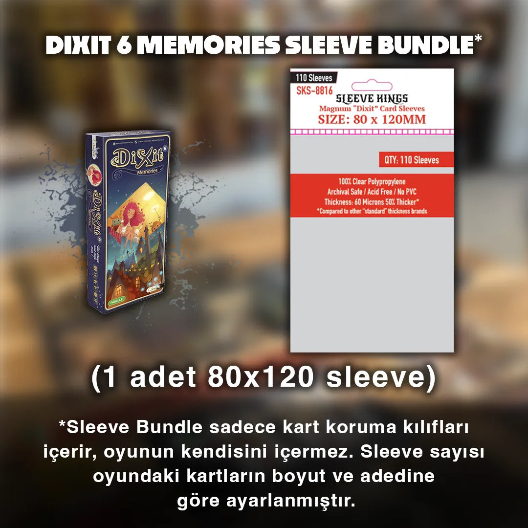 Dixit 6 Memories Sleeve Seti