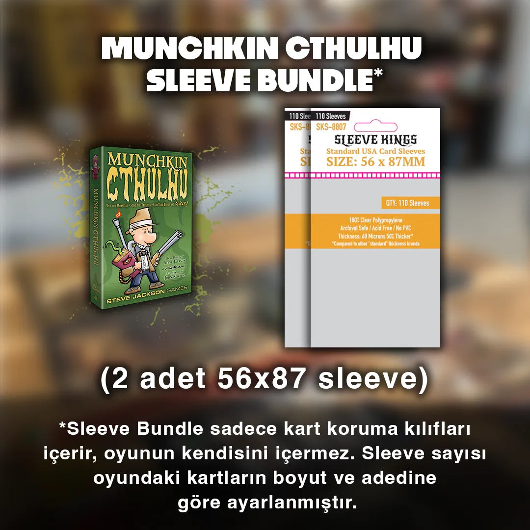 Munchkin Cthulhu Sleeve Seti