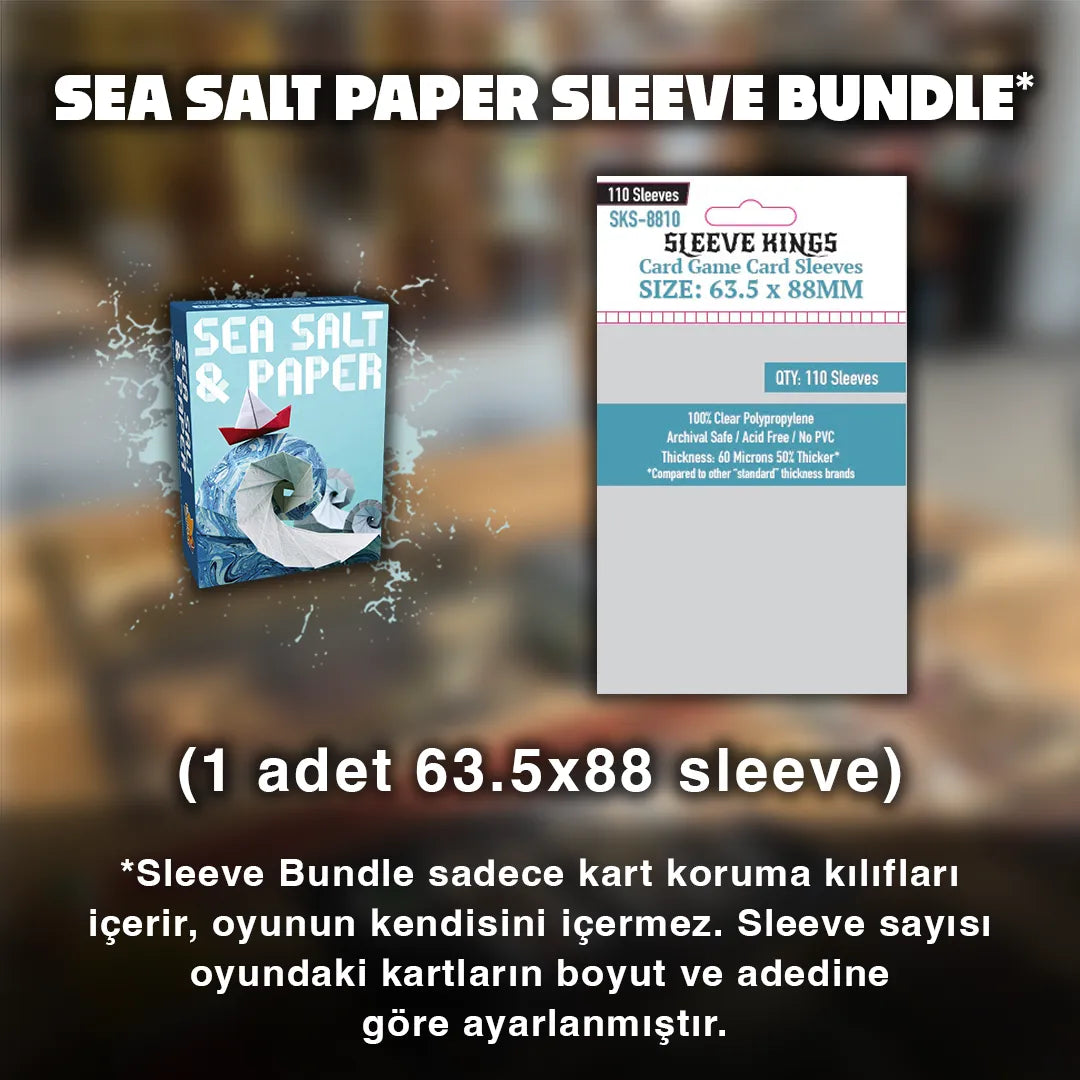 Sea Salt & Paper, Ekstra Tuz ve Ekstra Biber Tam Sleeve Seti