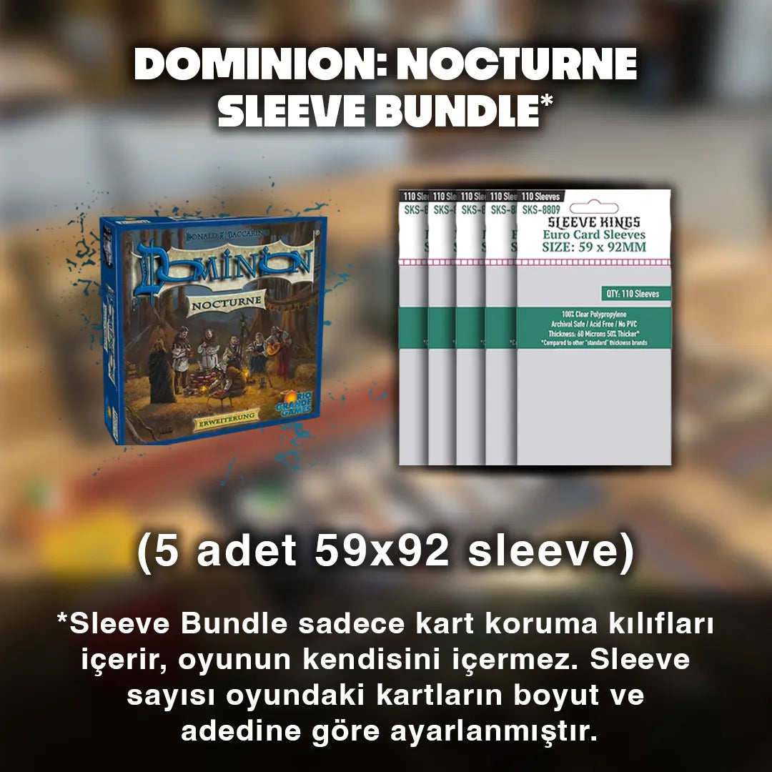 Dominion: Nocturne Sleeve Seti