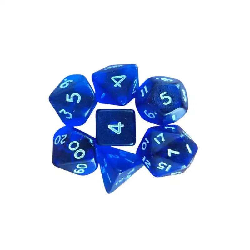 Gem Standard Poly Dice Set (blue)