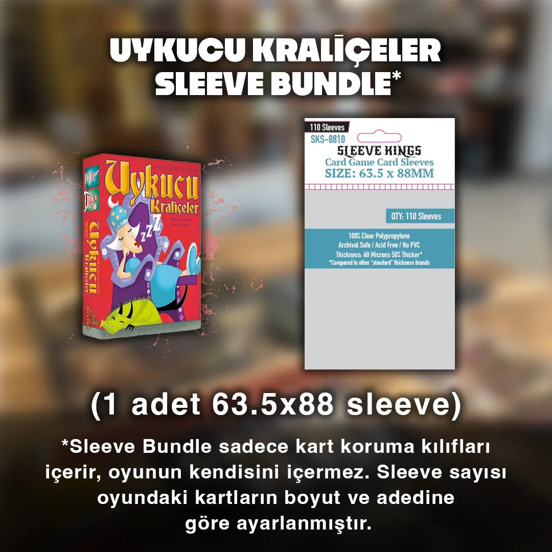 Uykucu Kraliçeler Sleeve Seti