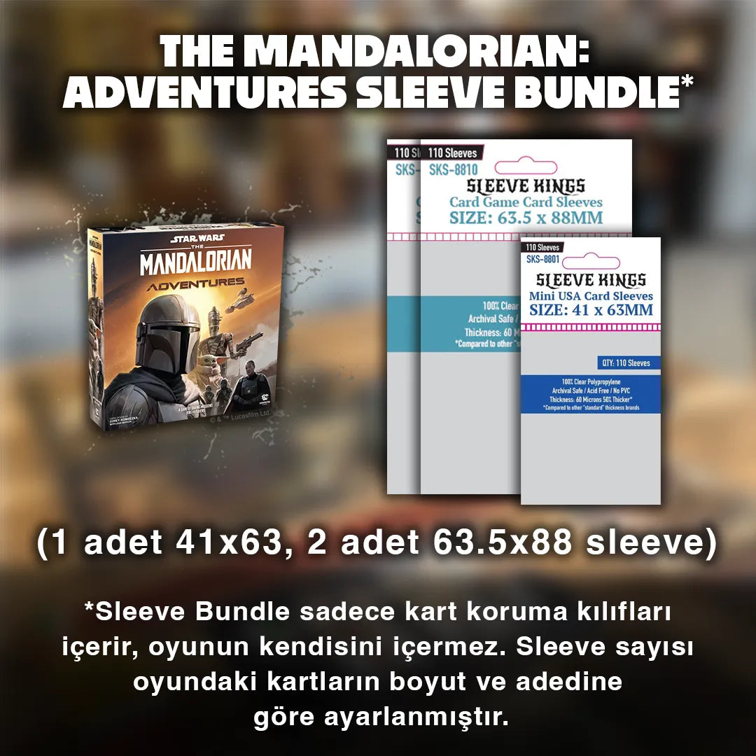 The Mandalorian: Adventures Sleeve Seti