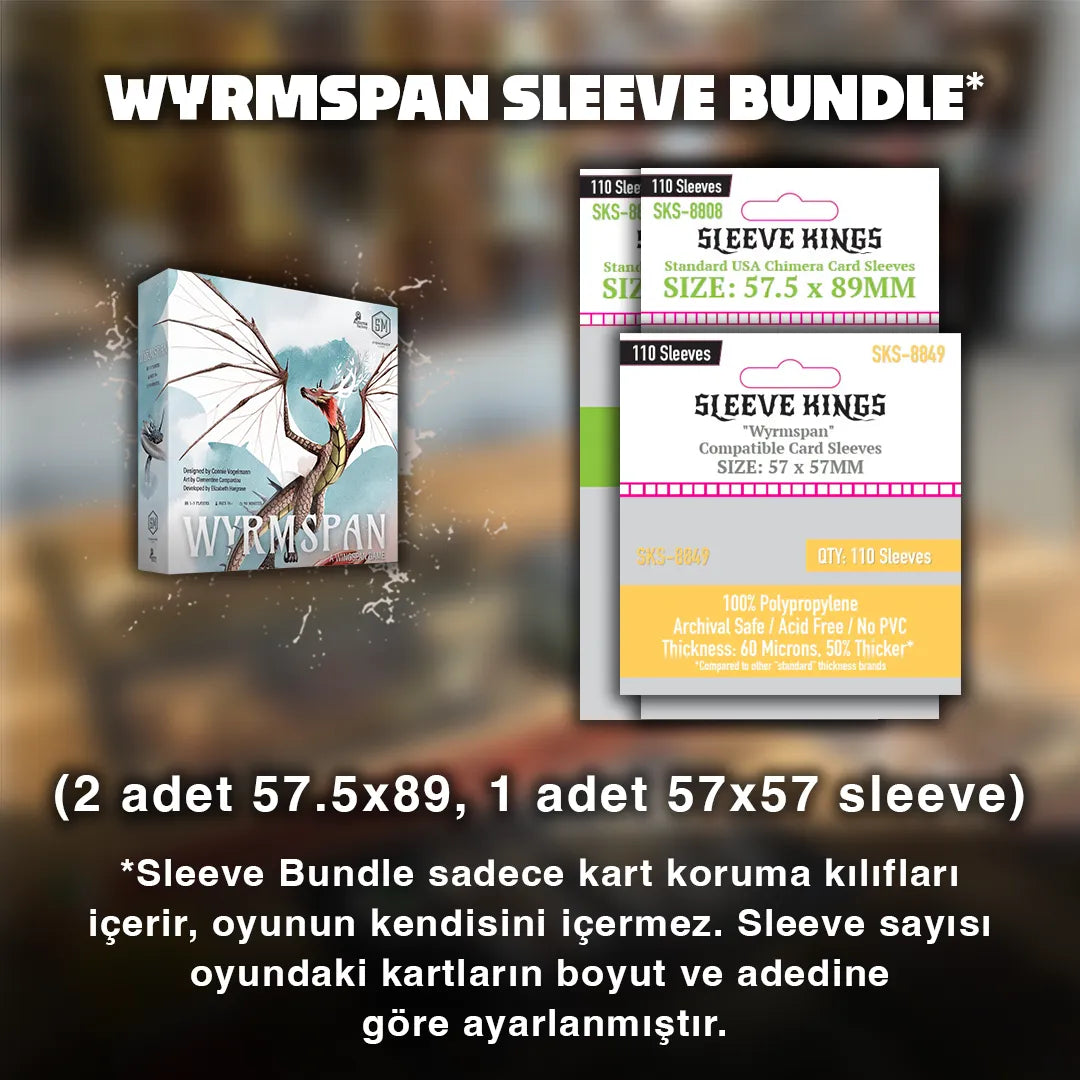 Wyrmspan Sleeve Seti