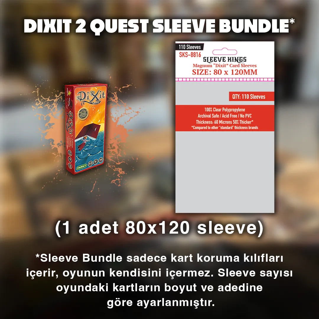 Dixit 2 Quest Sleeve Seti