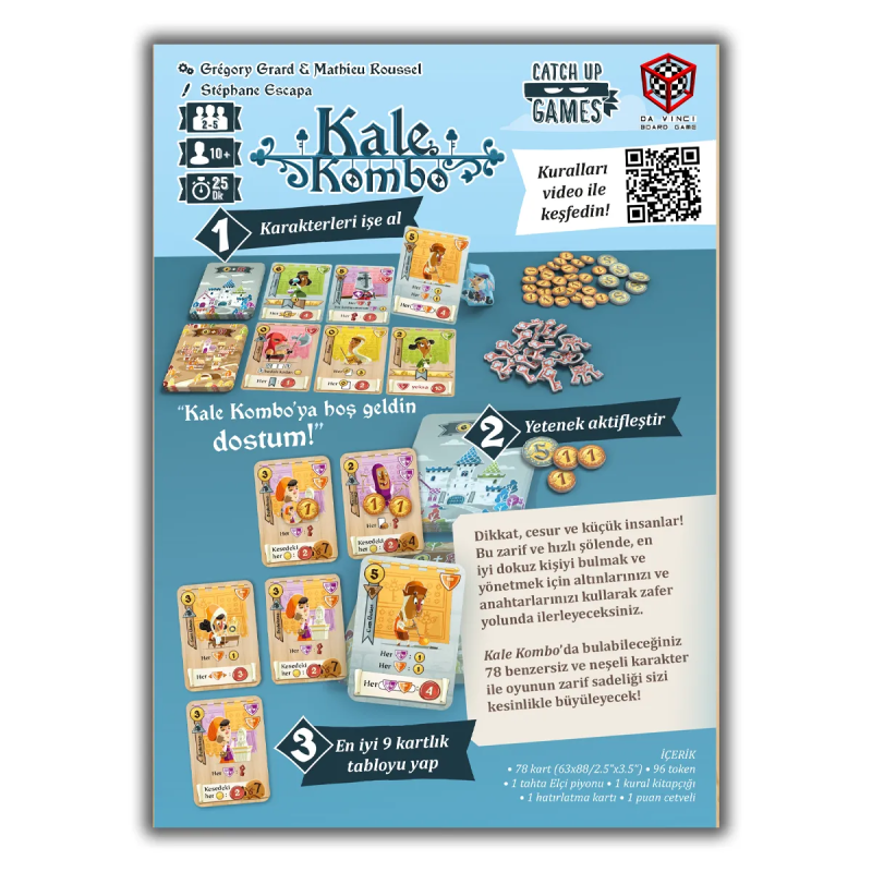 Kale Kombo (Türkçe) Physical