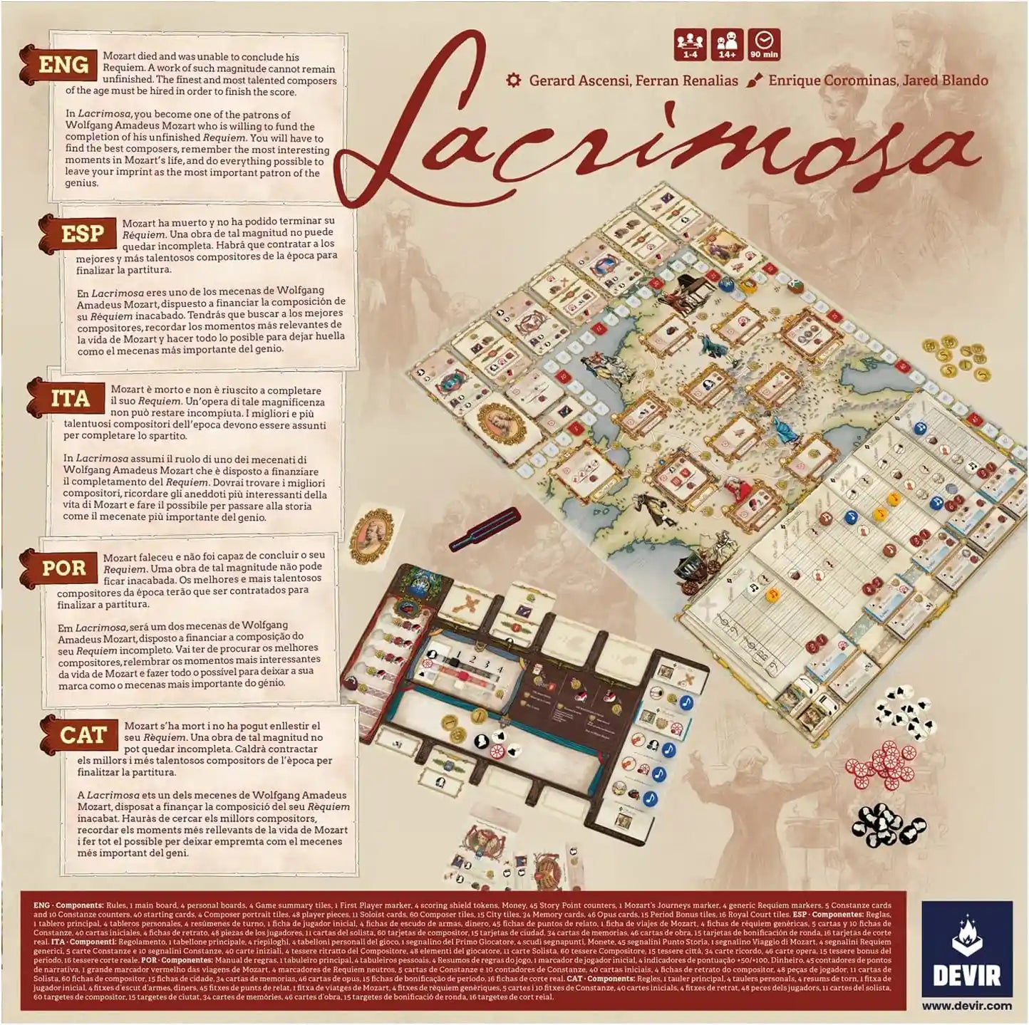 Lacrimosa (İngilizce / Dil Bağımsız)