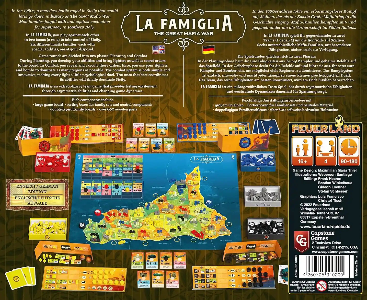 La Famiglia: The Great Mafia War (ingilizce)