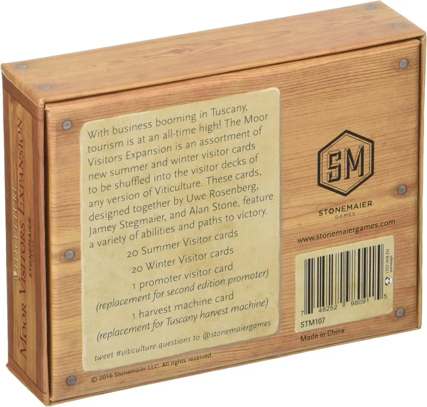 Viticulture Moor Visitors (İngilizce)