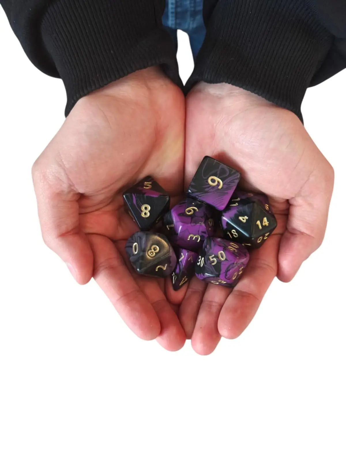 Oblivion Jumbo Poly Dice (purple)