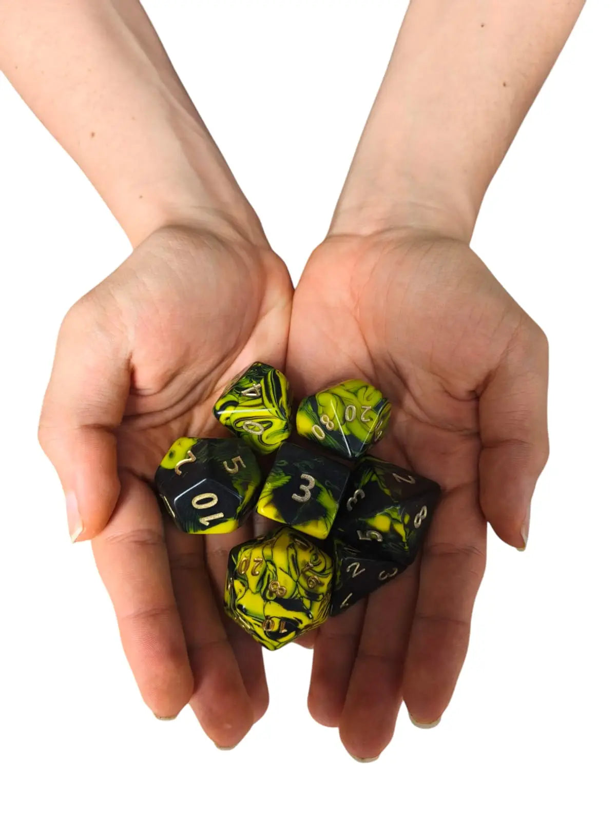 Oblivion Jumbo Poly Dice (yellow)