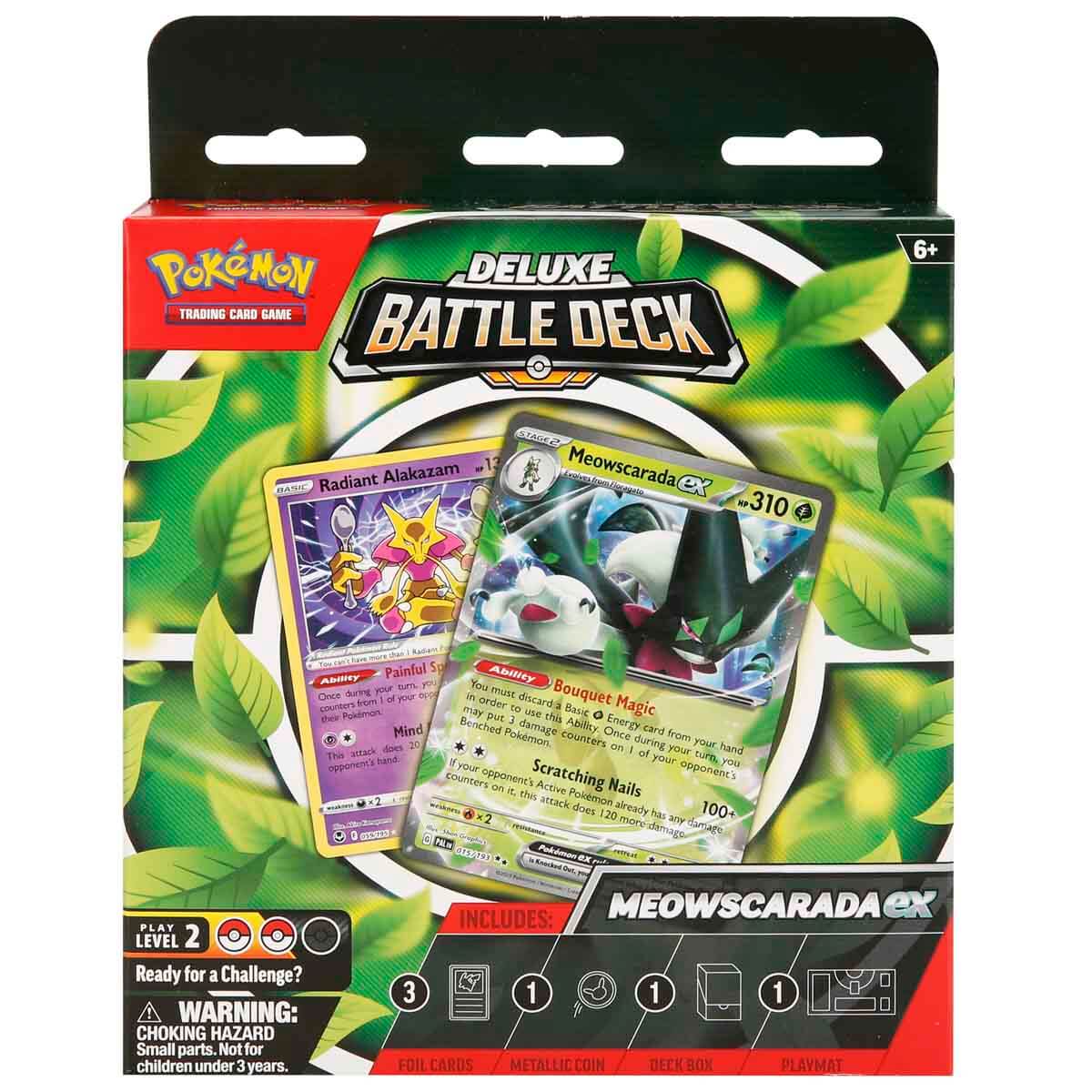Pokemon Deluxe Battle Deck Meowscarada Kart Oyunu (ingilizce)