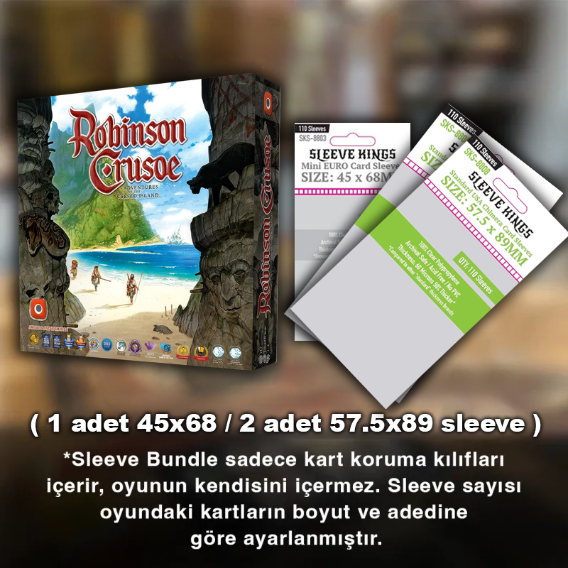 Robinson Crusoe: Adventures on the Cursed Island Sleeve Seti