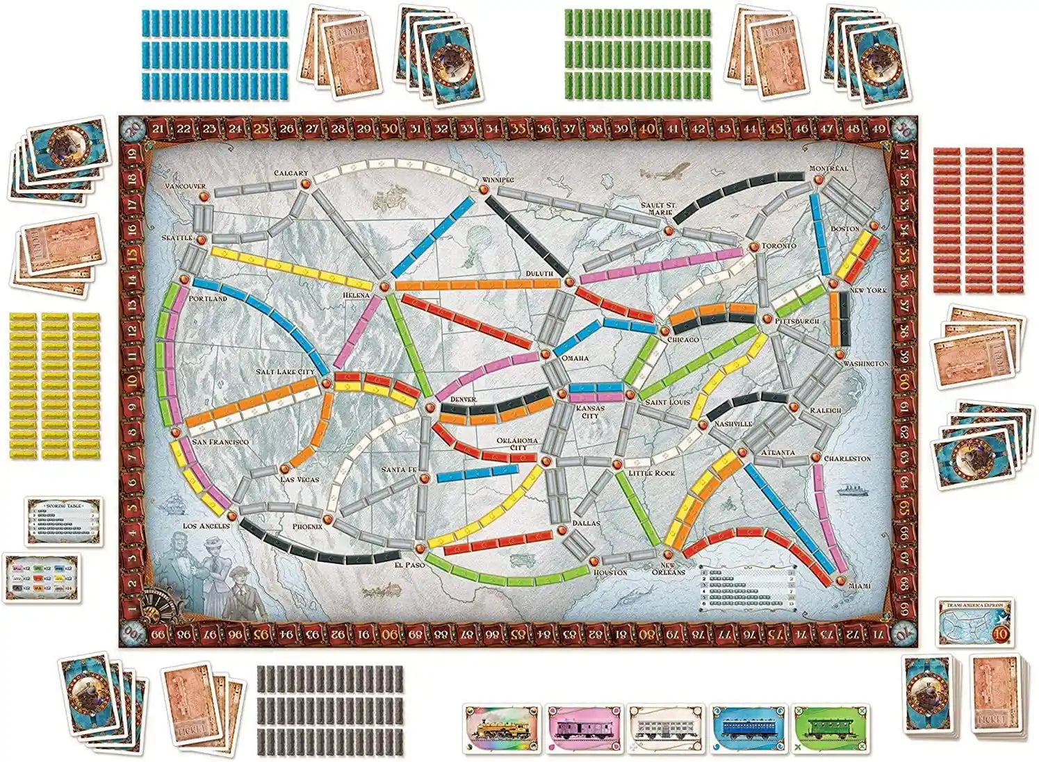 Ticket to Ride - English (İngilizce / Dil Bağımsız)