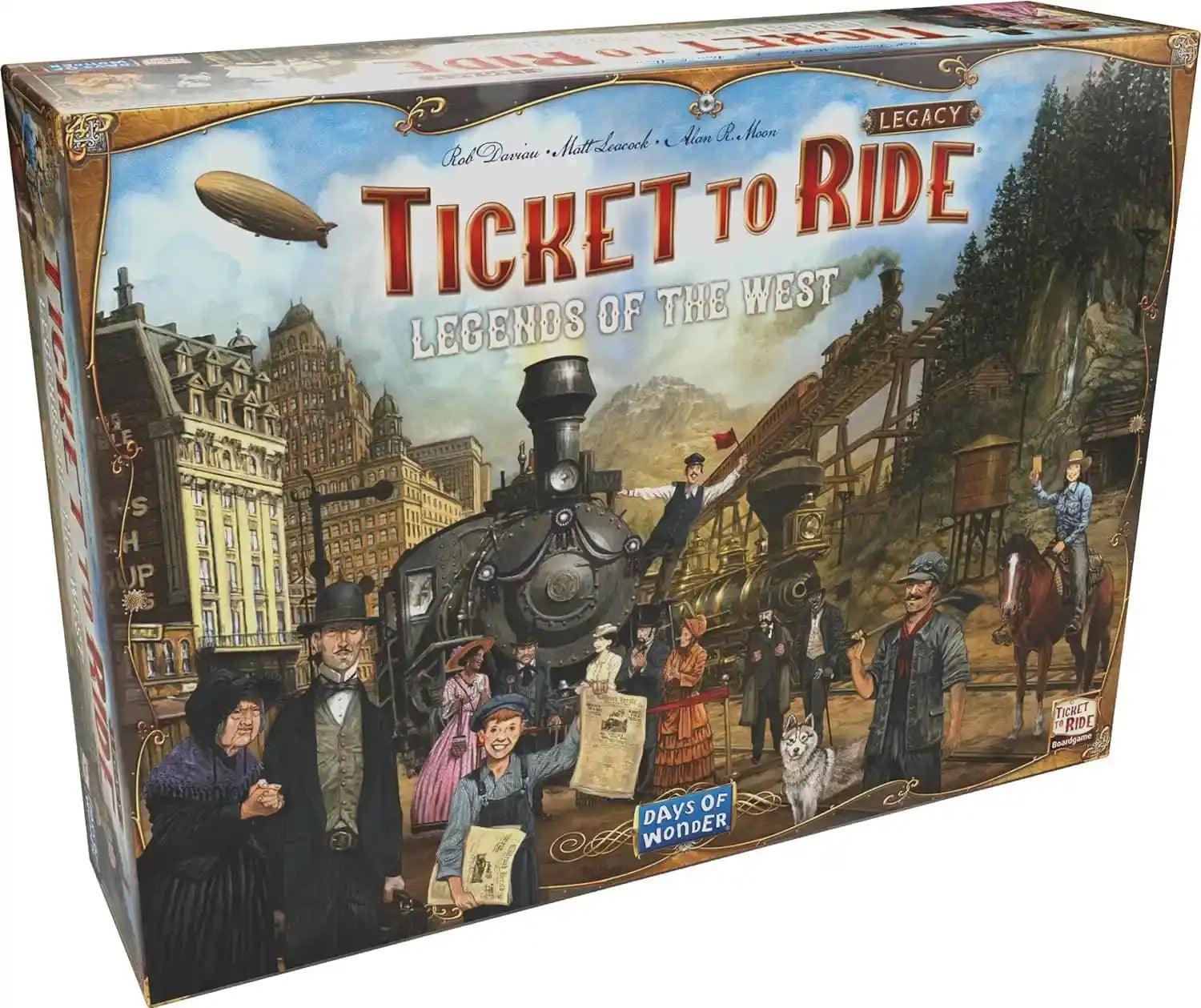 Ticket to Ride Legacy: Legends of the West (ingilizce)