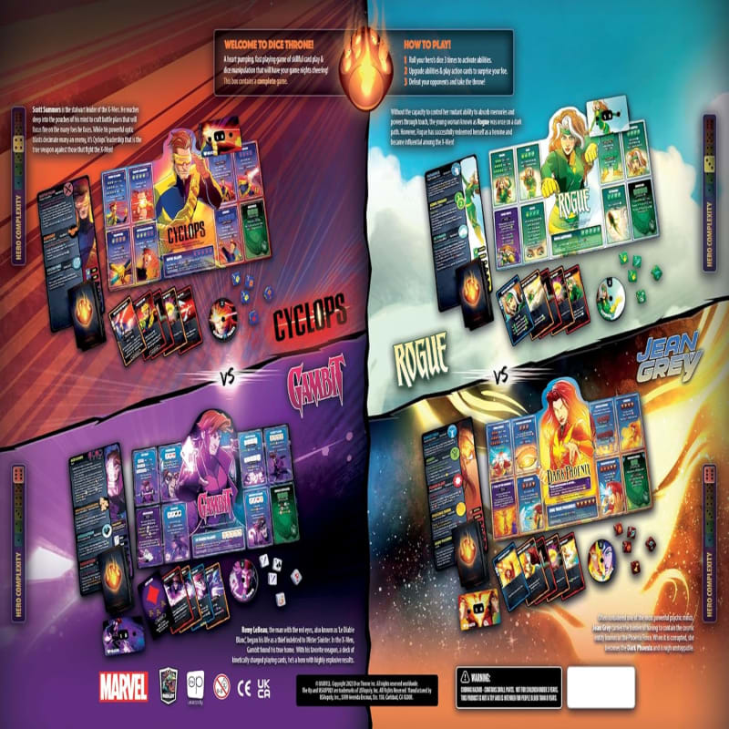 Marvel Dice Throne X-Men Box 2 (İngilizce)