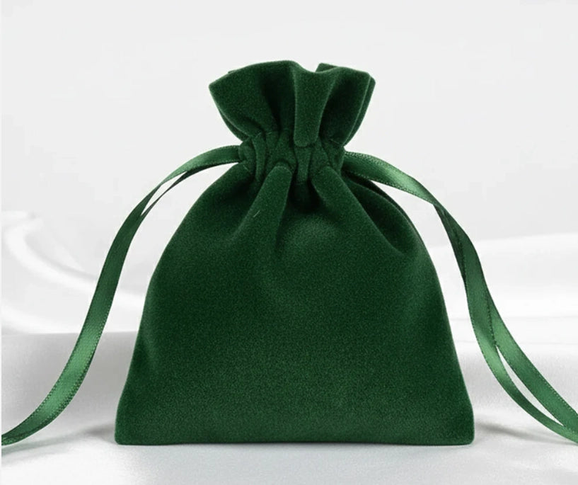 Zar Kesesi - 10x13 cm - Yeşil