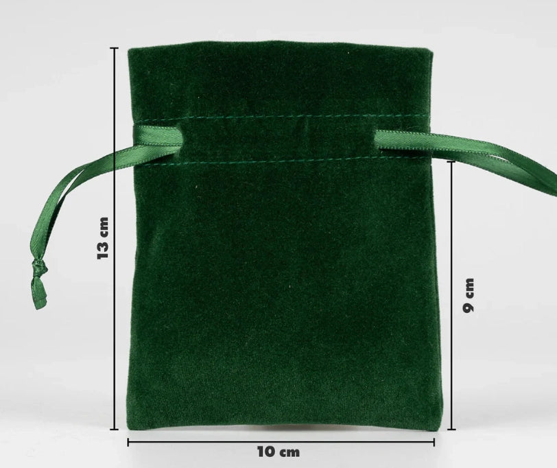 Zar Kesesi - 10x13 cm - Yeşil