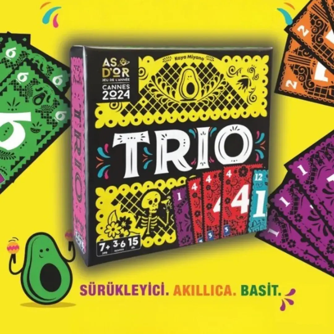 Trio Şimdi Türkçe ve Stoklarda