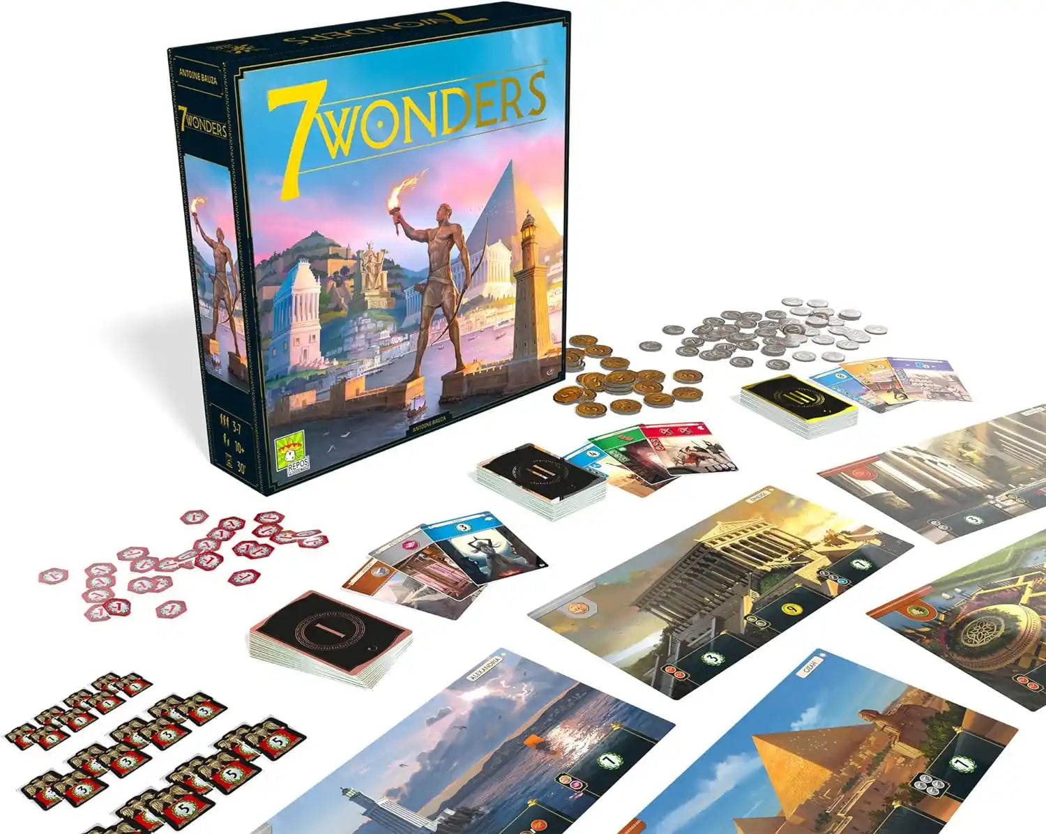 7 Wonders - Second Edition (İngilizce / Dil Bağımsız)