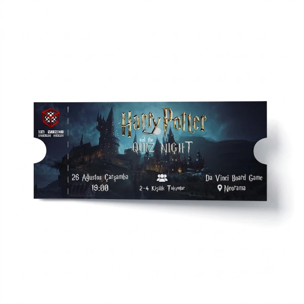 Harry Potter Quiz Night Bileti