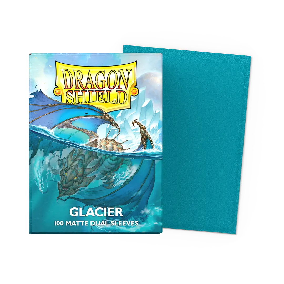 Dragon Shield Matte Dual Sleeve Glacier