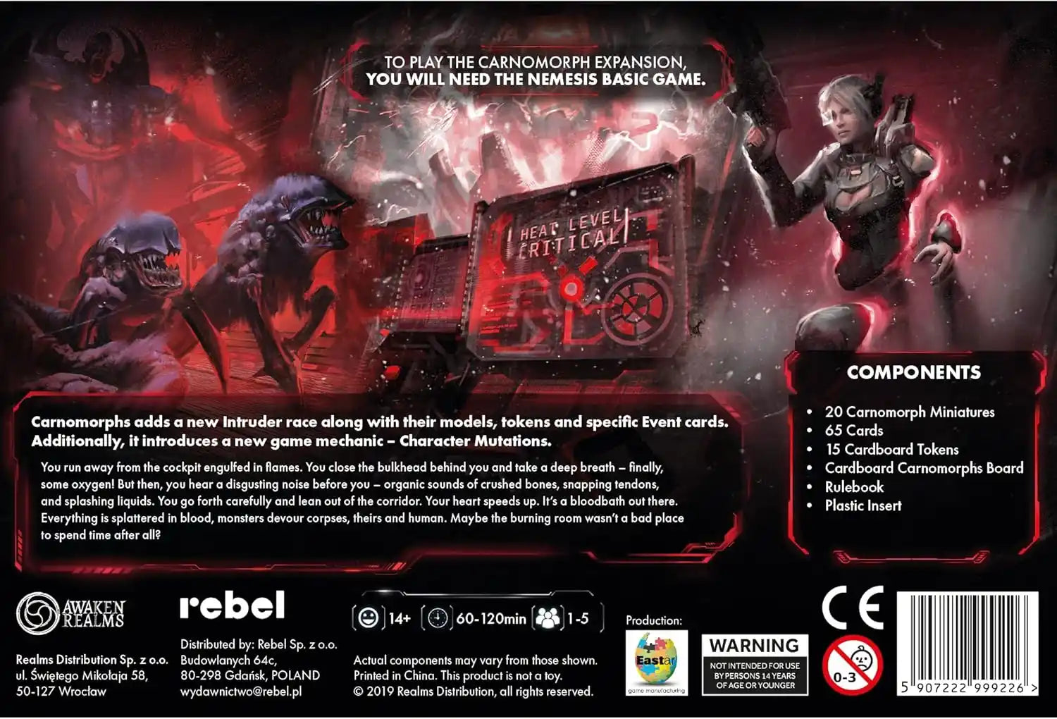 Nemesis: Carnomorphs Ek Paket (ingilizce)