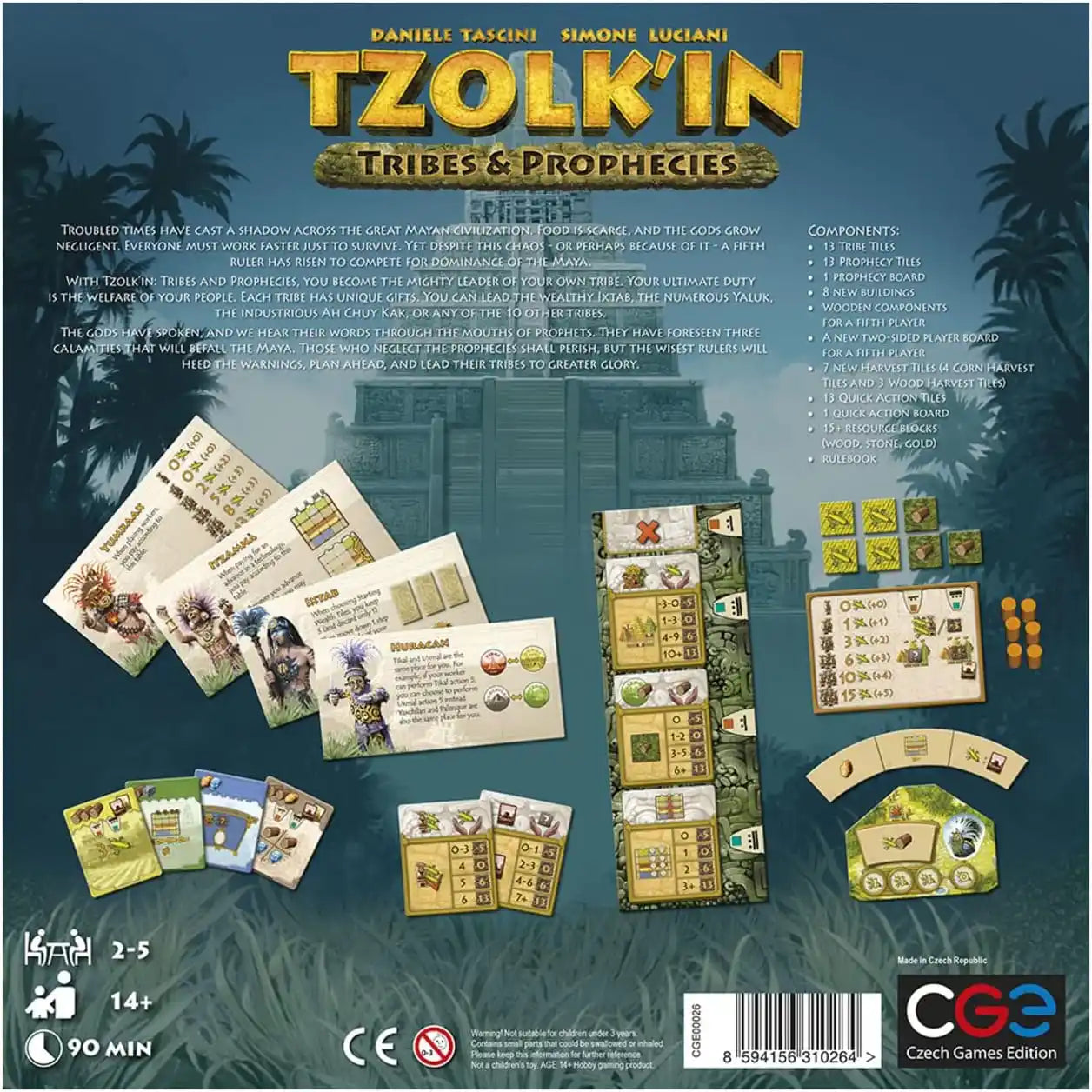 Tzolk'in: Tribes & Prophecies (İngilizce / Dil Bağımsız)