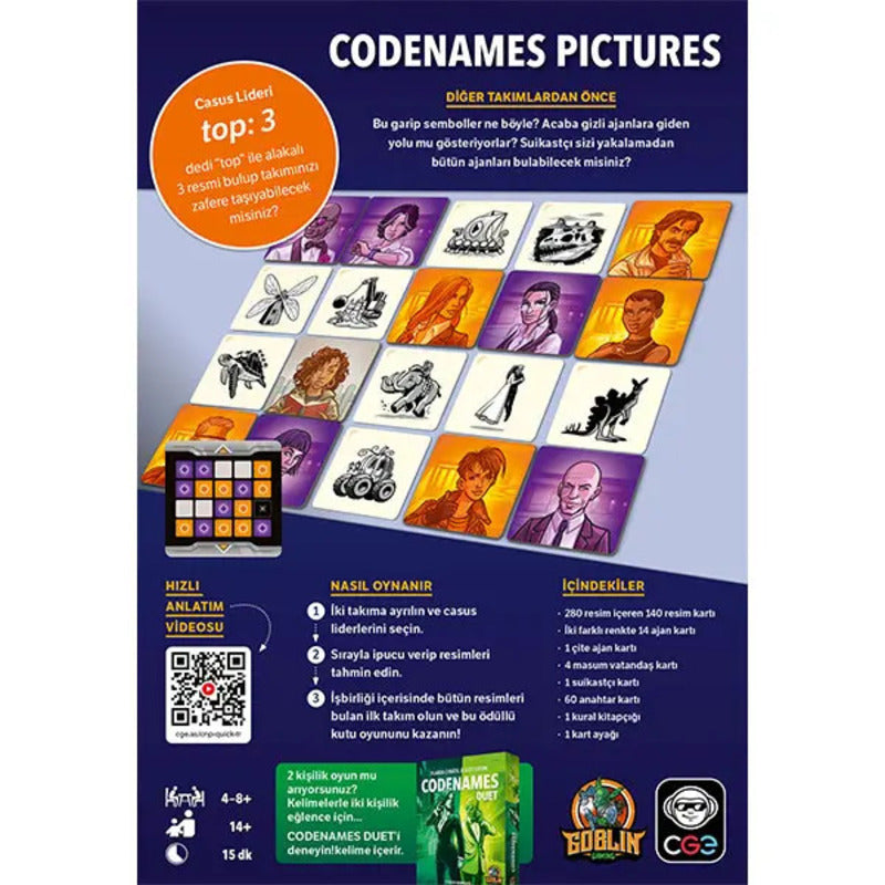 Codenames: Pictures (Türkçe)