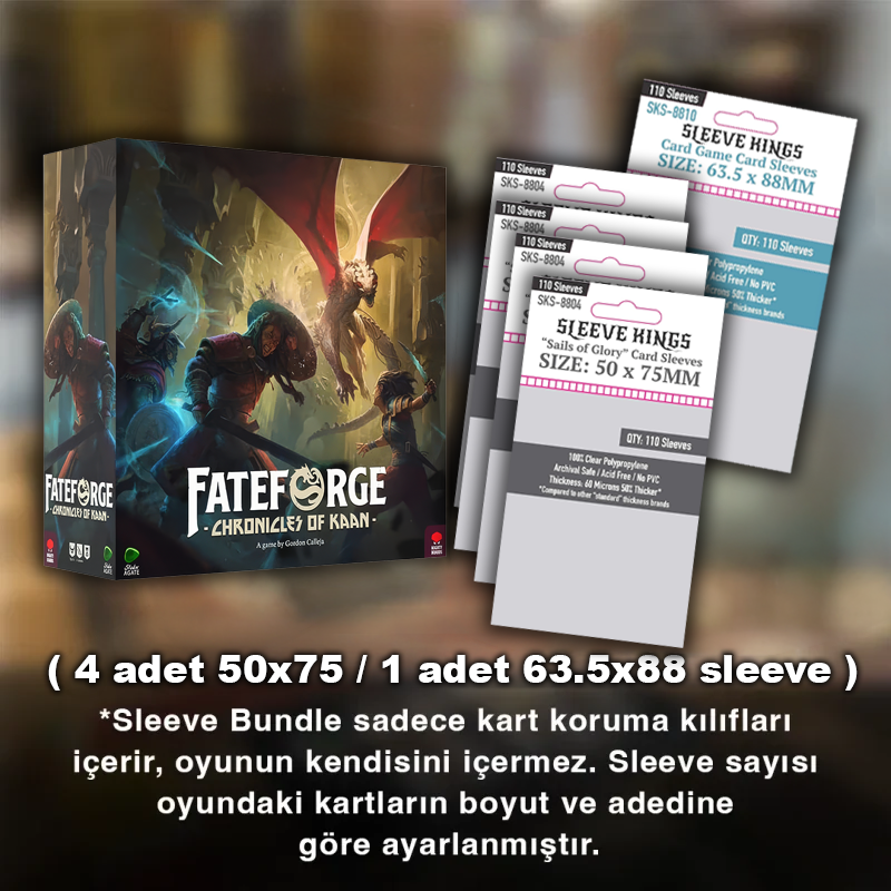 Fateforge: Chronicles of Kaan Sleeve Seti