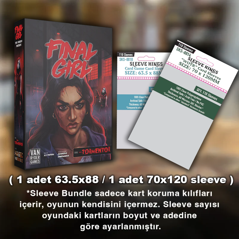 Final Girl: The Marrek Murders Sleeve Seti