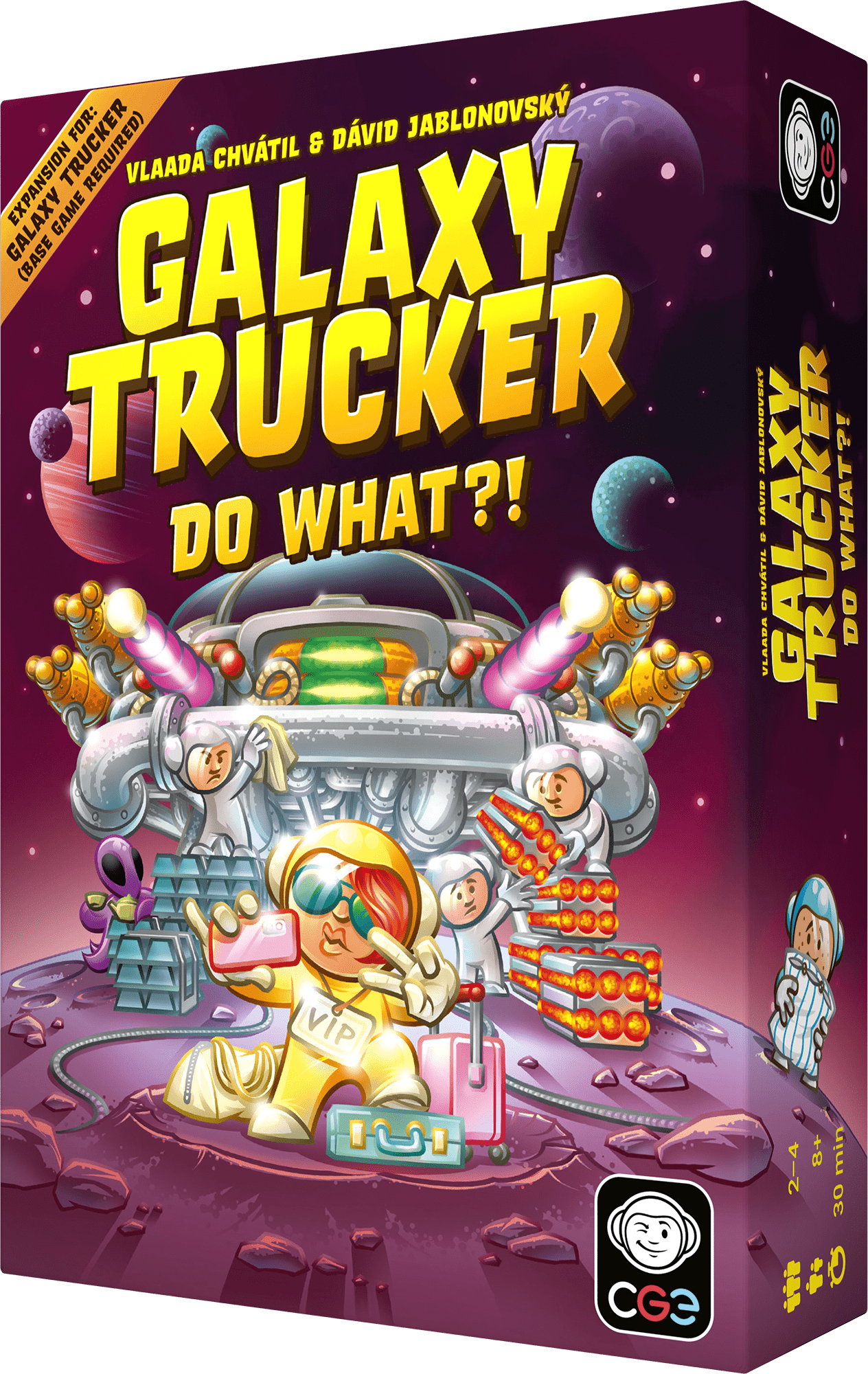 Galaxy Trucker: Do What?! (Ek Paket) (İngilizce)