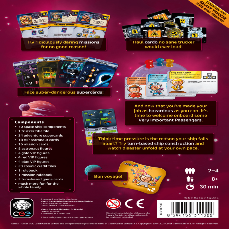 Galaxy Trucker: Do What?! (Ek Paket) (İngilizce)