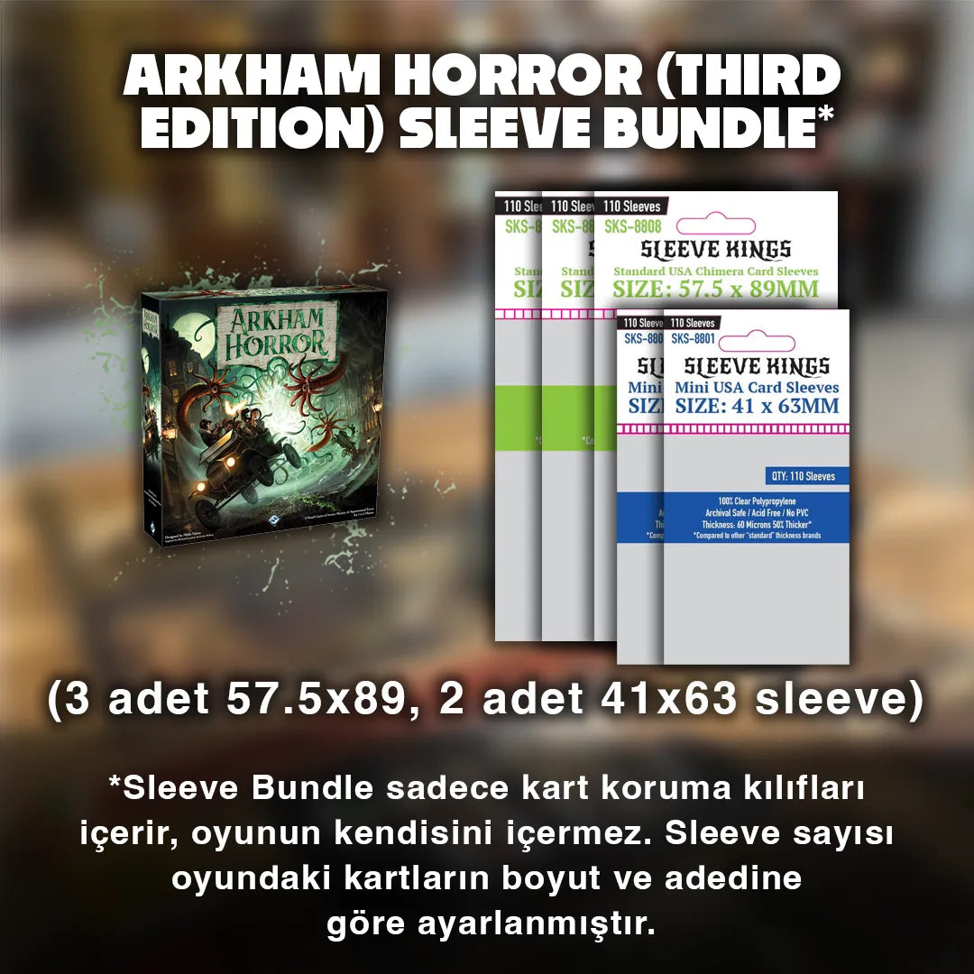 Arkham Horror (Third Edition) Sleeve Seti
