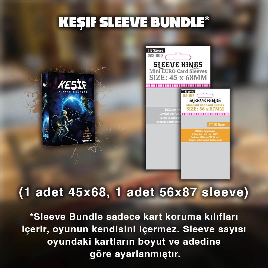 Keşif Sleeve Seti