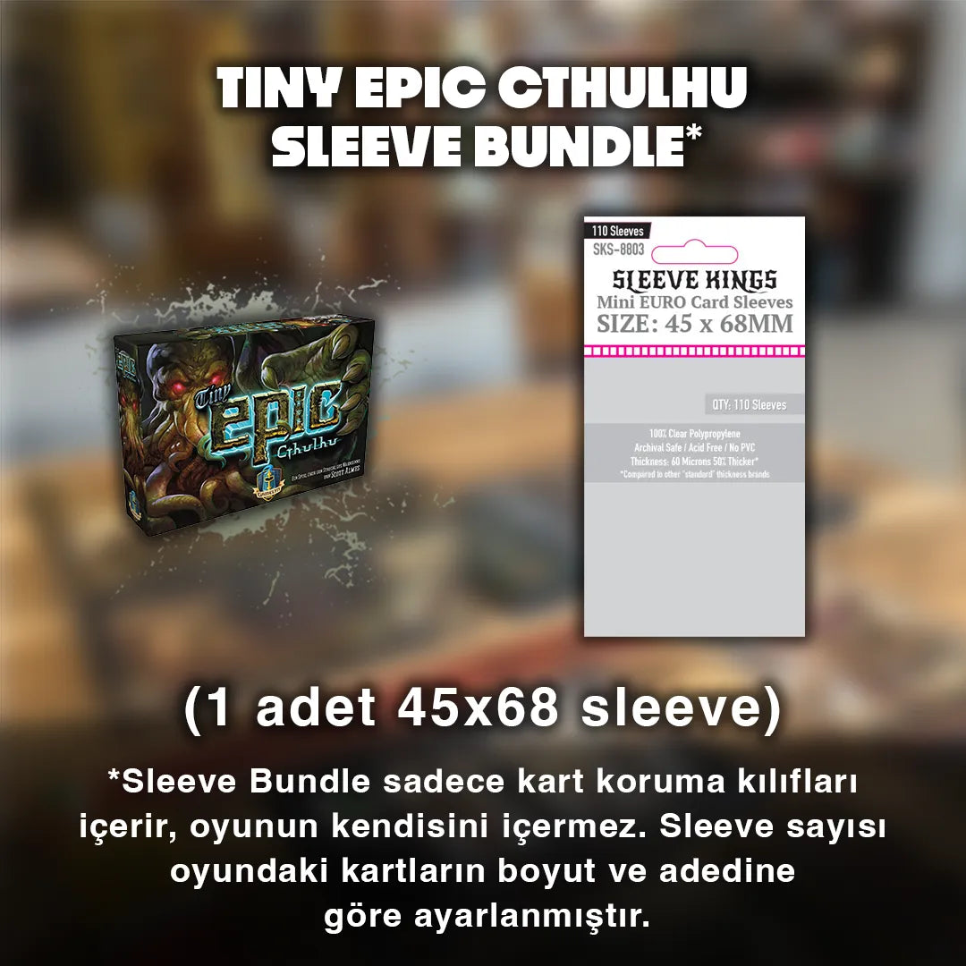 Tiny Epic Cthulhu Sleeve Seti