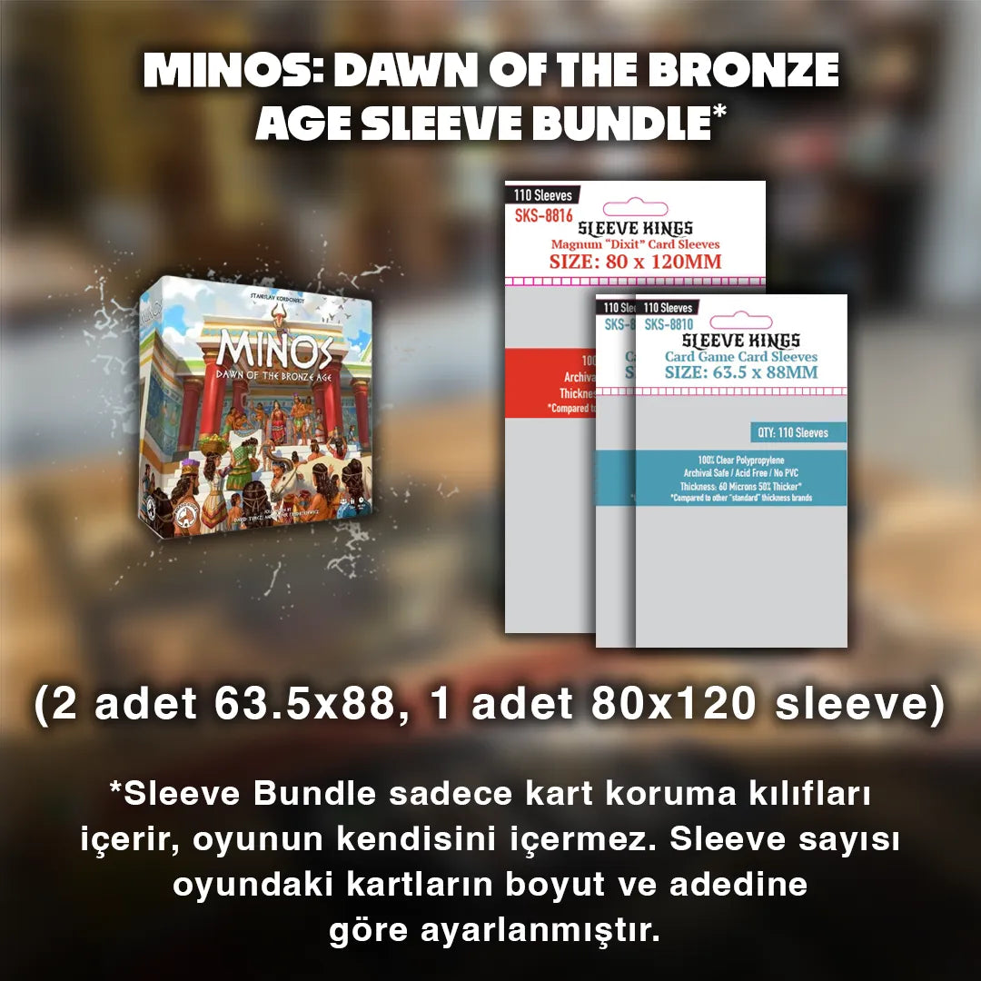 Minos: Dawn of the Bronze Age Sleeve Seti