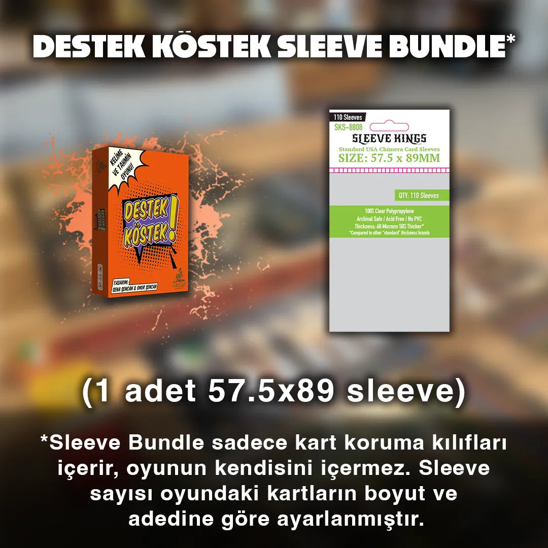 Destek Köstek Sleeve Seti